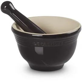 Le Creuset Mörser aus Steinzeug 360 g 300 ml Schwarz glänzend