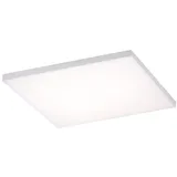 just light. JustLight LED Deckenleuchte Canvas weiß 45 x 45 cm dimmbar