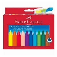 Faber-Castell Wachsmalstifte 12 St. mehrfarbig