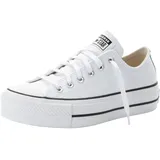 Lift Clean Leather Low Top white/black/white 37