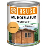 ASUSO ML Holzlasur Langzeitschutz – Farblos - 2,5 Liter