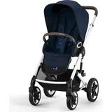 Cybex Talos S Lux Silver Frame ocean blue