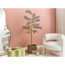 Beliani Gartendekoration LED Paljavesi Baum 175 cm Gold
