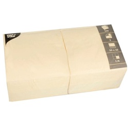 Papstar 250er-Pack Servietten gold, 33x33 cm