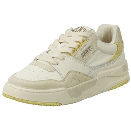 GANT Footwear Damen ELLIZY Sneaker, Cream/Lemonade, 38 EU
