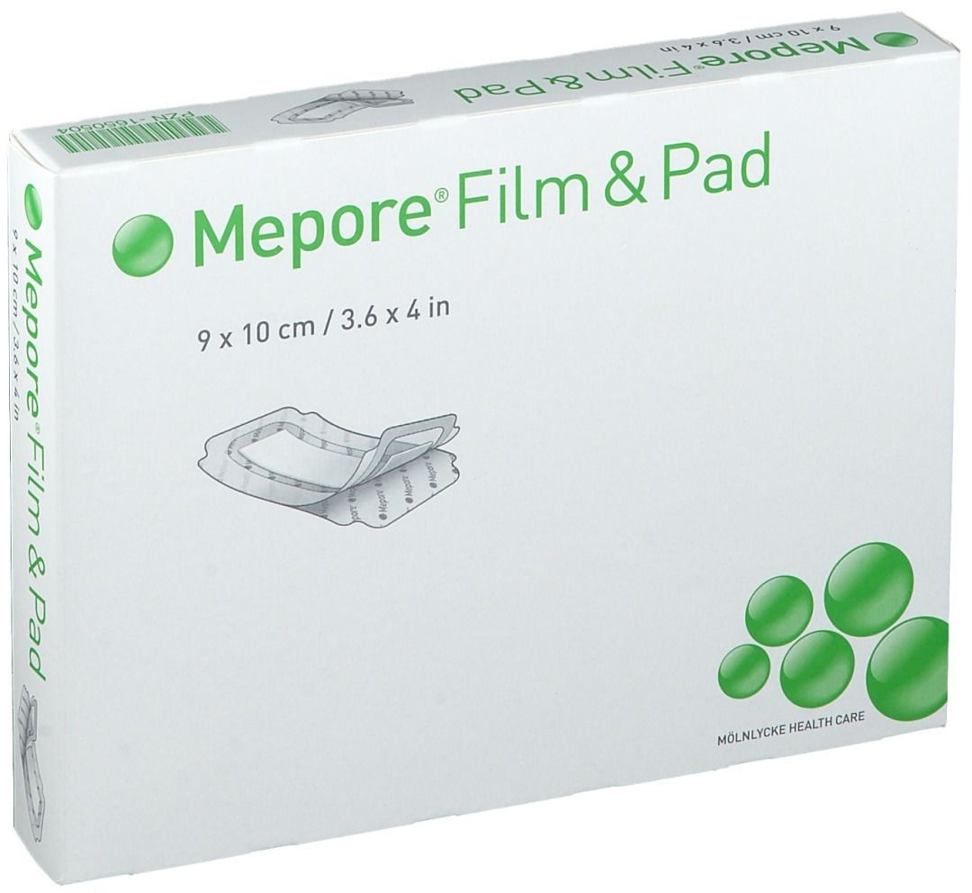 Mepore® Film & Pad 9 x 10 cm