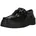 Damen Slipper Mokassin Black Pat mit charakteristischer gerippter Sohle 1218 Black Pat 37 37