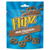 Flipz Milk Chocolate Covered Pretzels 90g