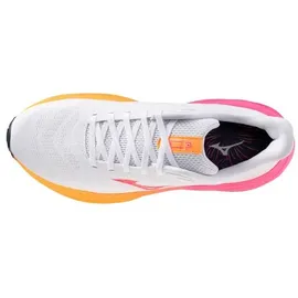 Mizuno Wave Sky 9 Herren Weiß/Orange/Pink 44
