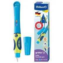 Pelikan griffix® Patronenfüller neonblau A (für Anfänger), 1 St.