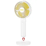 Unold Akku-Handventilator Breezy II weiß