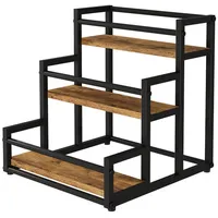 Vicco Raumteiler Fyrk 33 x 34 x 34 cm Eiche rustikal/Schwarz