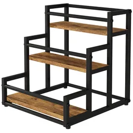 Vicco Raumteiler Fyrk 33 x 34 x 34 cm Eiche rustikal/Schwarz