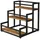 Vicco Raumteiler Fyrk 33 x 34 x 34 cm Eiche rustikal/Schwarz