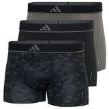 Adidas Herren Trunk -Active Micro Flex Eco Boxershorts, 902 Assorted, XXL (3er Pack)