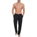 haasis bodywear Pyjamahose Schwarz S