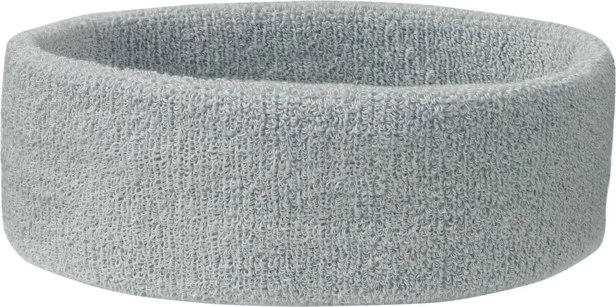 Myrtle Beach Unisex Frottee Stirnband MB042 light grey one size