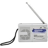 Tragbares Radio, Batteriebetriebenes Radio AM FM Radio mit Kopfhöreranschluss Kleines Wetterradio mit Hervorragendem Empfang für Indoor-Outdoor-Reisen