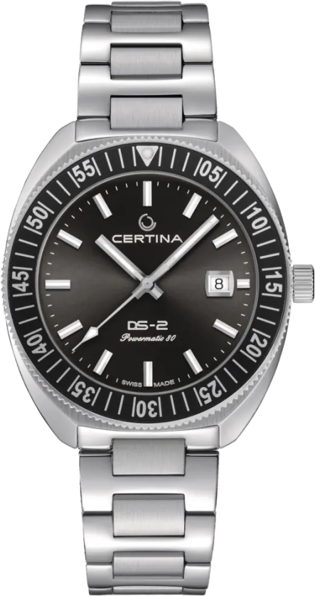 Certina DS-2 Turning Bezel C024.607.11.081.02 - schwarz,grau,silber - 41,10mm