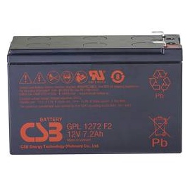 CSB Battery GPL 1272 GPL1272-F2FR Bleiakku 12V 7.2Ah Blei-Vlies (AGM) (B x H x T) 151 x 98 x 65mm Fl