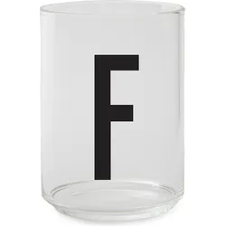 Aj Wasserglas Buchstabe F