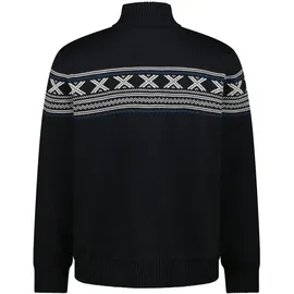 CMP MAN Fleece Sweat Knitted WP black blue (N950) 54