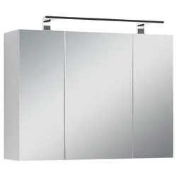 Spiegelschrank Spree mit LED ca. 80x60x20 cm Weiß