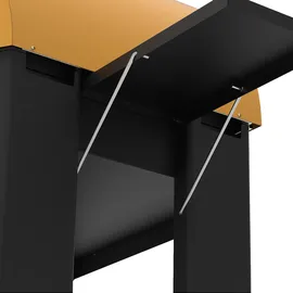 Alfa Forni Alfa Unterbau Schwarz für Pizzaofen Allegro