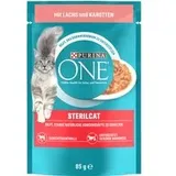 PURINA ONE SterilCat - Lachs und Karotten (26 x 85 g)