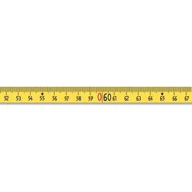 Bmi Rahmenbandmaß ERGOLINE Gelb 50 m