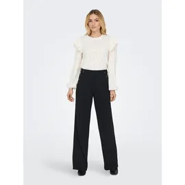 Only ONLRINA BUTTON PANT JRS Schlupfhose Schwarz XS 34
