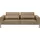 Musterring Couch Leder 3-Sitzer braun