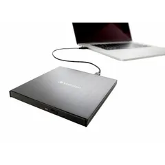VERBATIM Externer Slimline CD/DVD-Brenner, USB-C 3.0