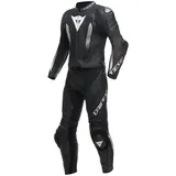 Dainese Laguna Seca 5 2-Teiler S/T Motorrad Lederkombi schwarz / schwarz / 28