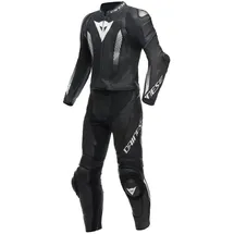 Dainese Laguna Seca 5 2-Teiler S/T Motorrad Lederkombi schwarz / schwarz / 28