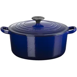 LE CREUSET Bräter Indigo 24 cm TRADITION - B/H/T ca. 25,20x13,70x26,70