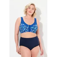 Ulla Popken Entlastungs-BH in jeans blau - Gr.: 110E