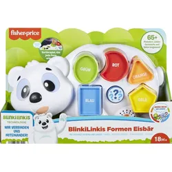 Fisher Price - BlinkiLinkis Formen Eisbär Lernspielzeug, Kleinkind-Spielzeug