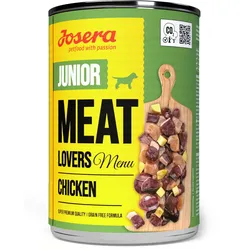 JOSERA Meat Lovers Junior Menu Huhn für Welpen 6x400g
