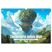 Calvendo Zauberhafte Anime Welt (Wandkalender 2026 DIN A3 quer),