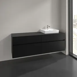 Villeroy & Boch V&B Waschtischunterschrank Collaro 160x54,8x50cm, WT r, LED 12W, volc bla