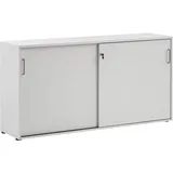 MÖBELPARTNER Serie 1500 Aktenschrank 160,2 x 41,0 x 84,2 cm lichtgrau
