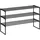 Songmics Schuhregal 30 x 92 x 55 cm stapelbar / schwarz
