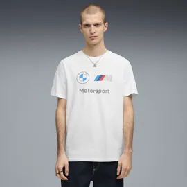 Puma BMW M MOTORSPORT Essentials T-Shirt weiß L