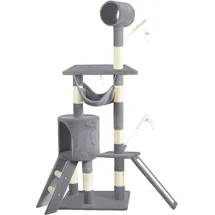 VOUNOT Kratzbaum XXL 155 cm grau