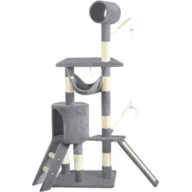 VOUNOT Kratzbaum XXL 155 cm grau