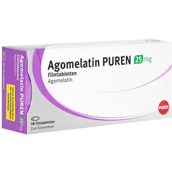 Agomelatin Puren 25 mg Filmtabletten 98 St