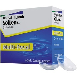 Bausch + Lomb SofLens Multifocal 6 Linsen) PWR:-2.5, BC:8.8, DIA:14.5, ADD:High