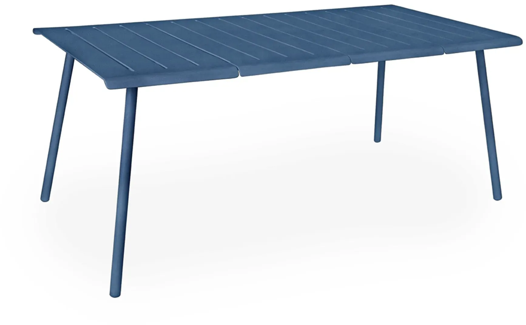 Vapio Outdoortisch Aluminium 180x90x74 cm Rauchblau