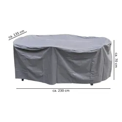 Haushalt International Schutzabdeckung Abdeckplane Abdeckhaube Abdeckung für Gartenmöbel